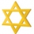 Gold Jewish Star